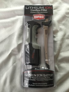 Rapala Rechargeable Fillet Knife, Lithium Ion, 