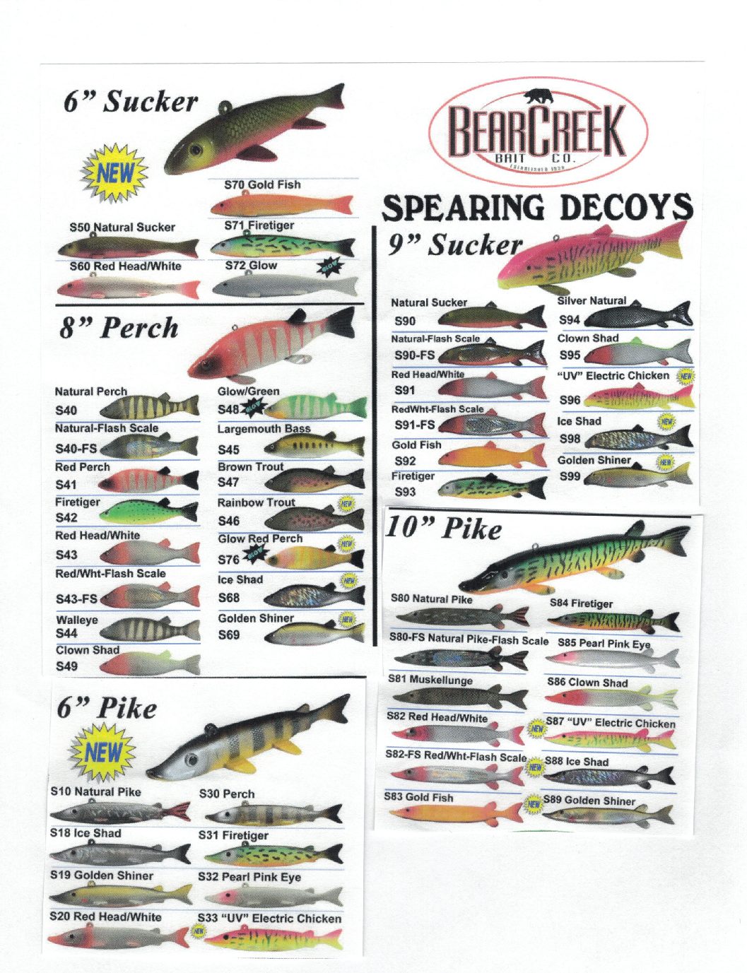 Lures Teasers Display Stands for Fish Decoys 