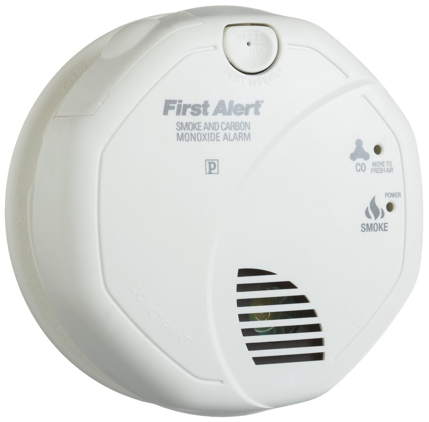 First Alert Brk Hardwired Combination Smoke and Carbon Monoxide Detector