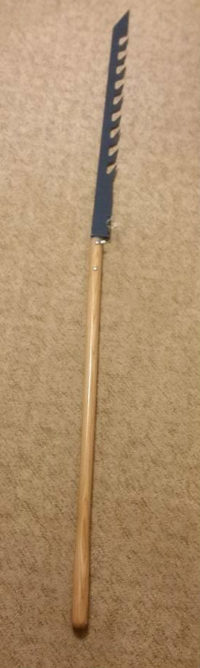 Amish Custom Made Wood Handled Stainless Steel Spear - Clancy Outdoors