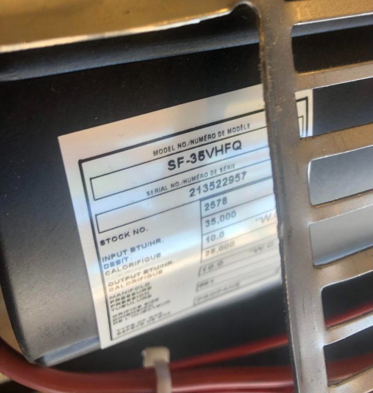 Suburban SF35VHFQ 35,000 BTU RV Fish House Forced Air Furnace Clancy