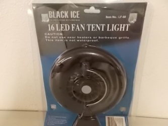 Black Ice 16 LED Fan Light LF-60.
