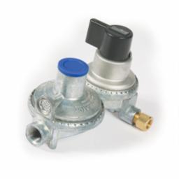 thumbnail image 2 of 2-Stage Auto Changeover LP Propane Gas Regulator – With Two 12” Pigtails, QCC Type-1 2 of 4