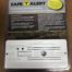 A package of the MTI Industries 35-742-WT Safe T Alert 35 Series Dual LP/CO Alarm - Flush Mount, White.
