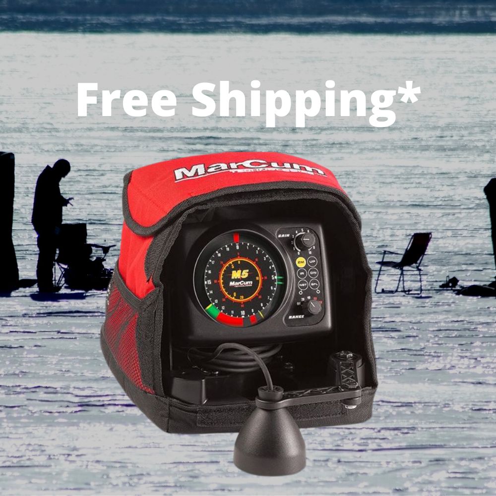 MarCum® M5L Flasher System Fish Locator with Carry Bag - Clancy Outdoors
