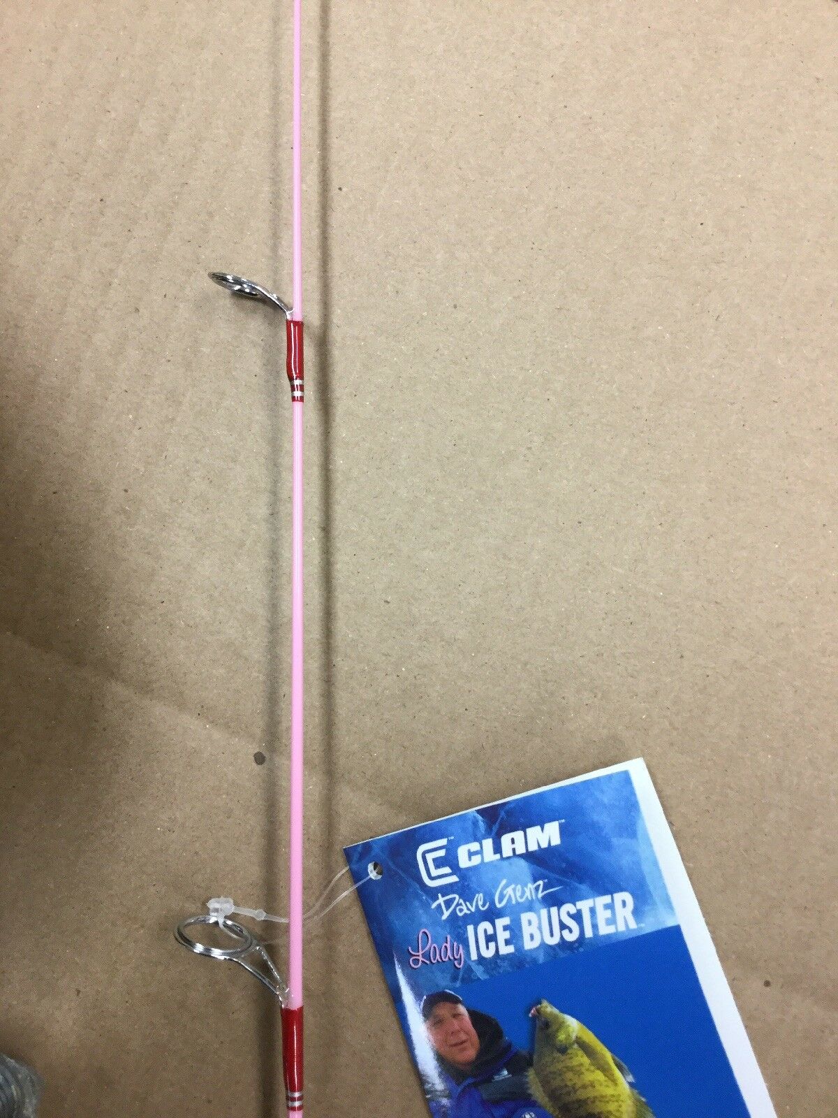 Clam Lady Ice Buster Ice Fishing Combo 24 9574