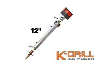K-Drill 12 Inch extension - ice auger - 12 inch.