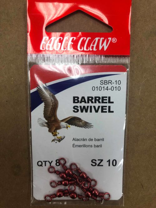 Eagle Claw Barrel Swivel is the product.