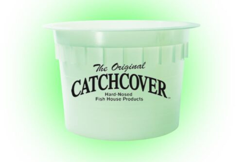 The Catch Cover Sleeves – 9 Inch Glow in the Dark – CC04 on a green background.