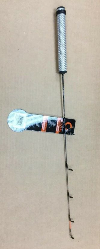 A tool with a Celsius Blizzard Ice Rod handle and a black handle.