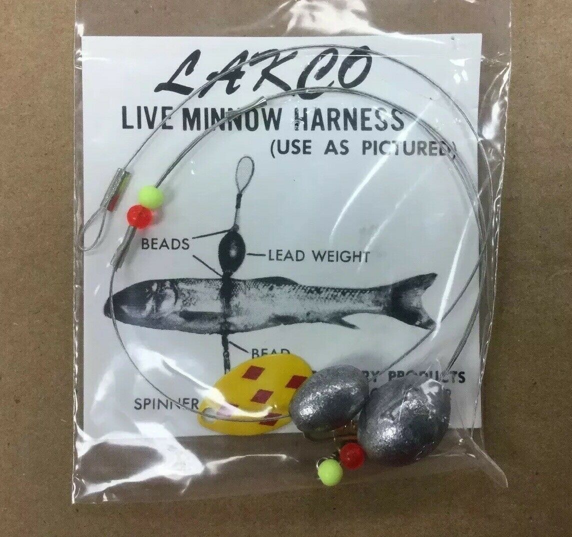 Lakco Live Minnow Harness