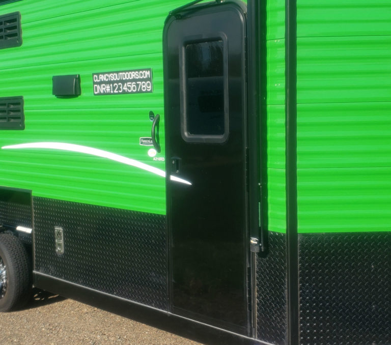 MN DNR Fish House License Holder Clancy Outdoors