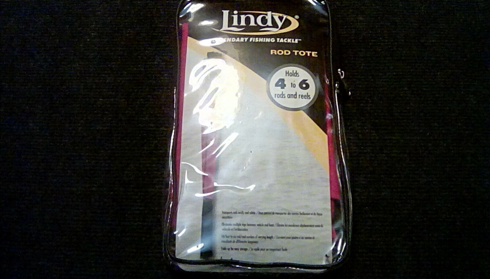 Lindy Fishing Rod Tote