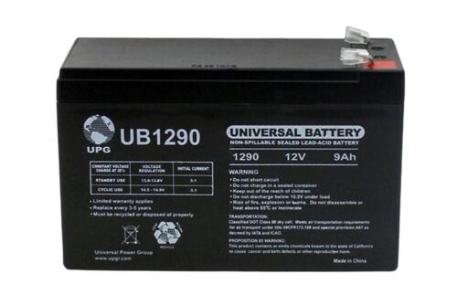 Universal Battery, UB1290, 12V, 9Ah