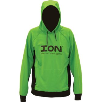 An Ion Performance Hoodie with the word ion on it.
