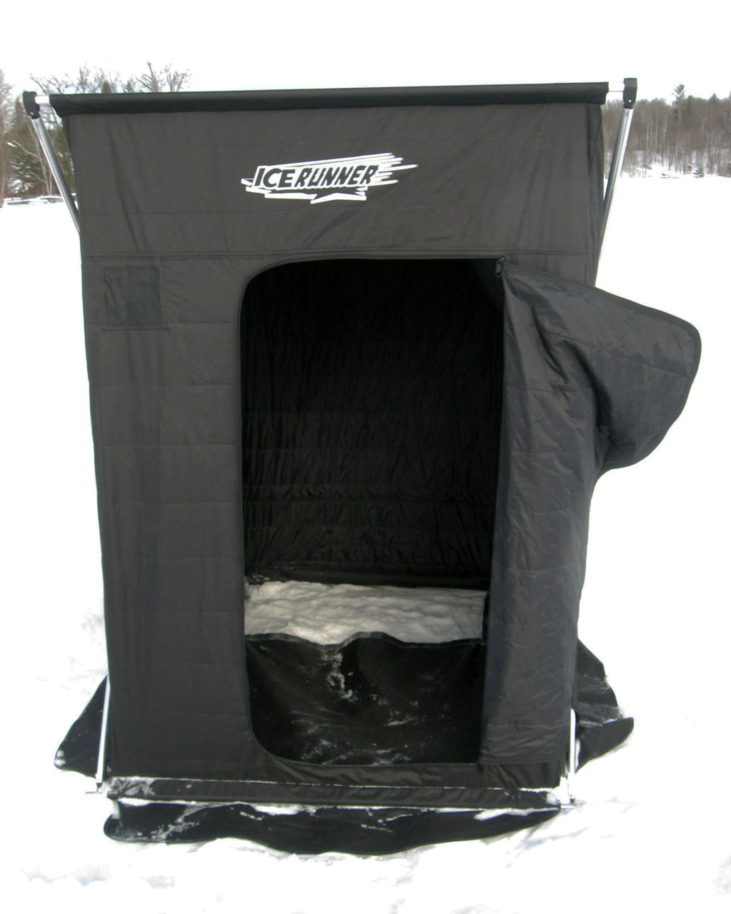 Ice Runner Stalker and Stalker 2 Portable Spearing Fish House