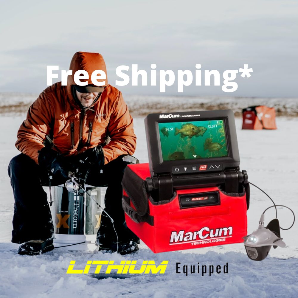MarCum® M5L Flasher System Fish Locator With Carry Bag, Ice Fishing Flasher