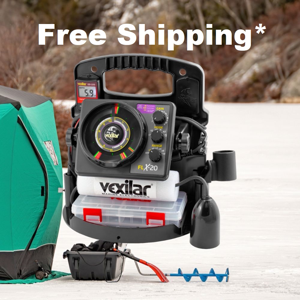 Vexilar FLX-20 Pro Pack w/12 Degree Ice-Ducer™ & DD-100