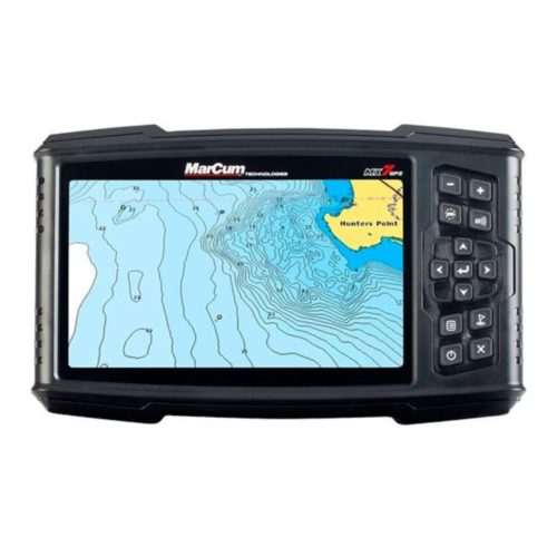 MarCum® MX-7GPS Lithium Equipped GPS/Sonar System, ice fishing fish finder, all season fish finder, fish finder for summer and winter, ice fishing locators for sale, fish finder ice and boat, ice fishing fish finder near me, best fish finder for summer and winter, fish finder with flasher, ice fishing locator, ice fish house supplies, ice fishing supplies