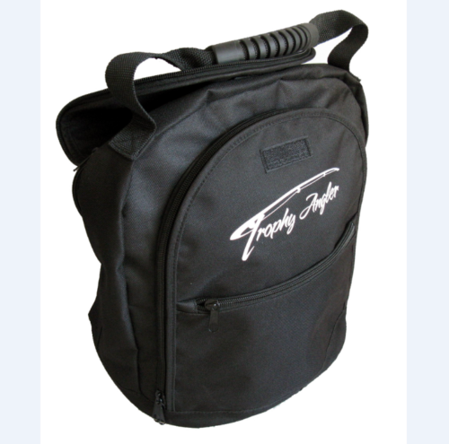 A Trophy Angler Electronics Bag for Round Bottom Locators, perfect for carrying round bottom ice fishing locators.
