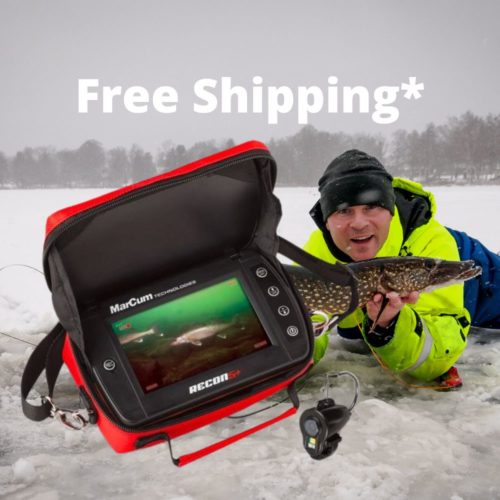 MarCum® Recon 5+ Pocket Camera, ice fishing fish finder, all season fish finder, fish finder for summer and winter, ice fishing locators for sale, fish finder ice and boat, ice fishing fish finder near me, best fish finder for summer and winter, fish finder with flasher, ice fishing locator, ice fish house supplies, ice fishing supplies