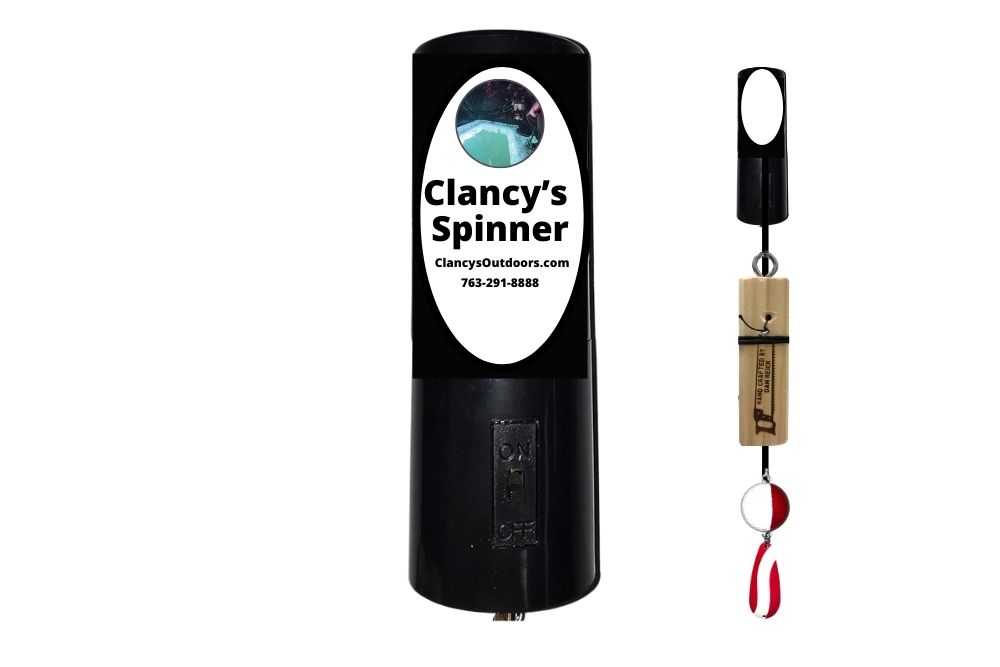 Clancy's Spinner Battery Operated Decoy Spinner - black.