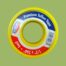 Yellow plumbing tape roll, EZ-FLO brand.