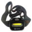 A Trophy Angler Headlamp 140 Lumen with a yellow light on it.