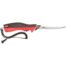 A red and black Berkley 110V Electric Fillet Knife on a white background.
