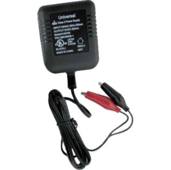 A d1733 universal charger 12 Volt/500 mA for a car.