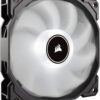 CORSAIR AF120 LED Low Noise Cooling Fan 120mm white led cpu fan.