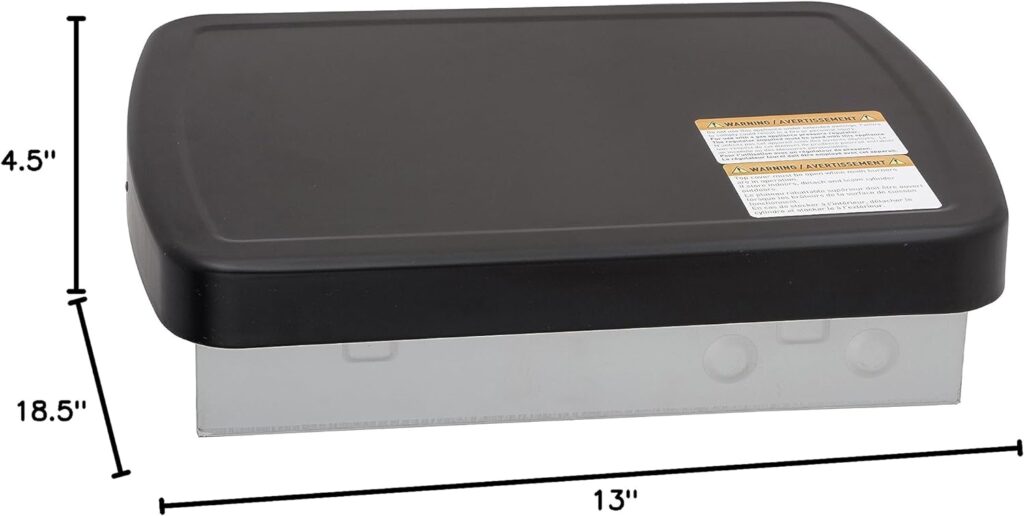 Flame King 2 Burner BuiltIn RV Trailer Stove with Wind Shield Clancy