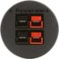 Powerwerx panel with four Anderson power connectors.