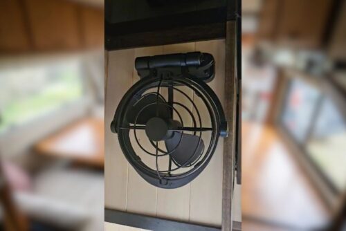 12 volt fan for fish house, best fan for deer stand, quiet RV fan 12v, fish house ventilation fan, battery powered fan for deer stand, 12 volt RV vent fan, portable fan for fish house ice fishing, quiet fan for hunting blind, RV roof vent fan replacement, best 12v fan for camping and RVs