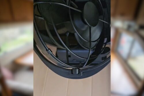 12 volt fan for fish house, best fan for deer stand, quiet RV fan 12v, fish house ventilation fan, battery powered fan for deer stand, 12 volt RV vent fan, portable fan for fish house ice fishing, quiet fan for hunting blind, RV roof vent fan replacement, best 12v fan for camping and RVs