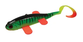 The Pseudo Sucker Spearing Decoy is a new concept in spearing decoys that utilizes a soft plastic tail for added action and realism. The head of the decoy is sculpted to imitate a lifelike sucker and is available in six holographic colors. Available in both single and double tail options, the Pseudo Sucker is the ultimate spearing decoy. Size: Total of 7 inches; 4 inch body and 3 inch tails