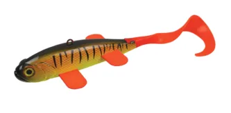 The Pseudo Sucker Spearing Decoy is a new concept in spearing decoys that utilizes a soft plastic tail for added action and realism. The head of the decoy is sculpted to imitate a lifelike sucker and is available in six holographic colors. Available in both single and double tail options, the Pseudo Sucker is the ultimate spearing decoy. Size: Total of 7 inches; 4 inch body and 3 inch tail