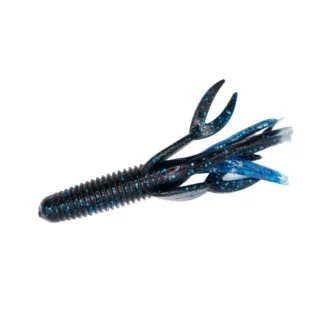 The Warthog craw tube fishing plastic is named after the U.S. Air Force's A-10 Thunderbolt II aircraft, affectionately known as "The Warthog," which is the only aircraft specifically designed to provide close air support to ground troops by attacking armored vehicles, tanks, and other enemy ground forces. Its solid head and tube shape allow for easy rigging on a variety of hooks and jigheads, while its hollow body design creates a natural buoyancy that helps it stand upright on the bottom, putting it in a defensive life-like posture. The appendages and claws are designed to flutter and flap which creates vibrations that further mimic the movement of a fleeing crawfish. LENGTH: 4" COUNT PER BAG: 8