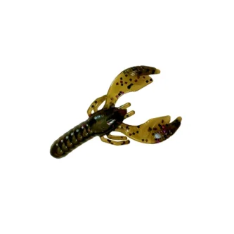 Named after the legendary P-51 Mustang fighter that dominated WWII skies, this soft plastic bait brings the same precision and versatility to your tackle box. The Mustang's aggressive claw action creates irresistible vibrations on the fall and during retrieval, triggering reaction strikes from lurking bass. Built with our buoyant plastic blend, the claws naturally rise and flutter when at rest, perfectly mimicking a defensive crayfish posture that bass can't ignore. This versatile bait excels on Texas rigs for flipping heavy cover, works as a deadly jig trailer for deeper presentations, and working it along a rocky bottom. Like its namesake aircraft that could adapt to any mission, the Mustang transitions seamlessly from shallow flipping to deep structure fishing, giving you the tactical advantage needed to outmaneuver wary bass. 2" long 8 per pack