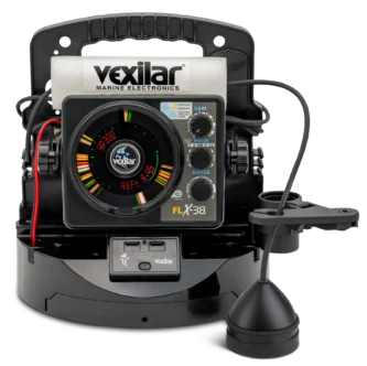 FLX-38 Pro Pack Elite w/ Broad Band Ice-Ducer and Vexilar Lithium Battery